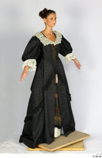  Photos Woman in Historical Dress 54 18th century Historical clothing a poses whole body 0008.jpg